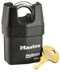 Master #6321 High Security Padlock with K1 Cylinder