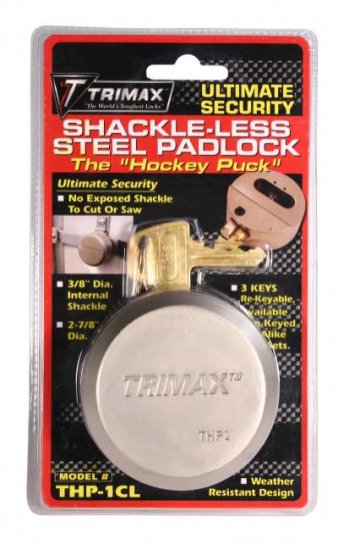 Trimax THPXL Hidden Shackle Padlock - Click Image to Close