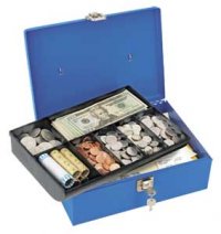 Master #7113D Locking Cash Box