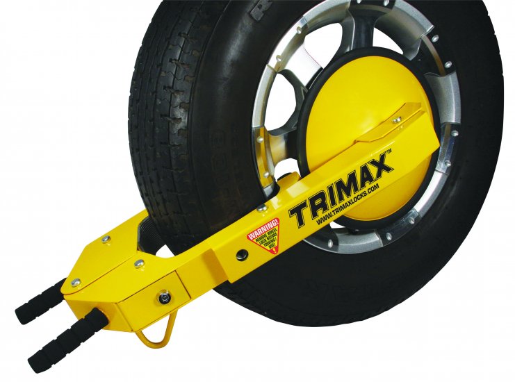 Trimax TWL100 Wheel Lock - Click Image to Close